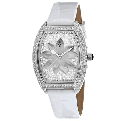 Christian Van Sant Women's Lotus White Dial Watch - CV4851 - 6 (36)
