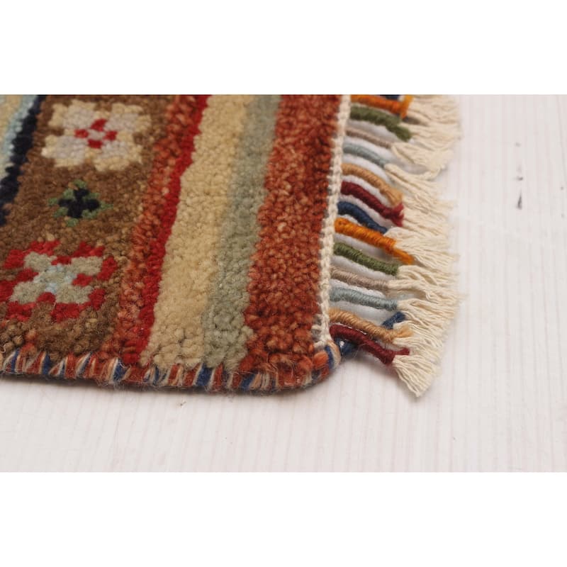 ECARPETGALLERY Hand-knotted Jules Serapi Ivory Wool Rug - 8'0 x 9'10