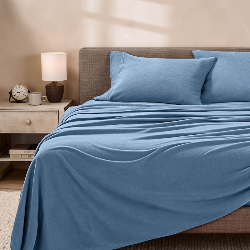 Bare Home Polar Fleece Deep Pocket Sheet Set