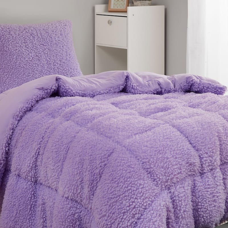 Cotton Candy - Coma Inducer® Oversized Comforter - Grape Purple