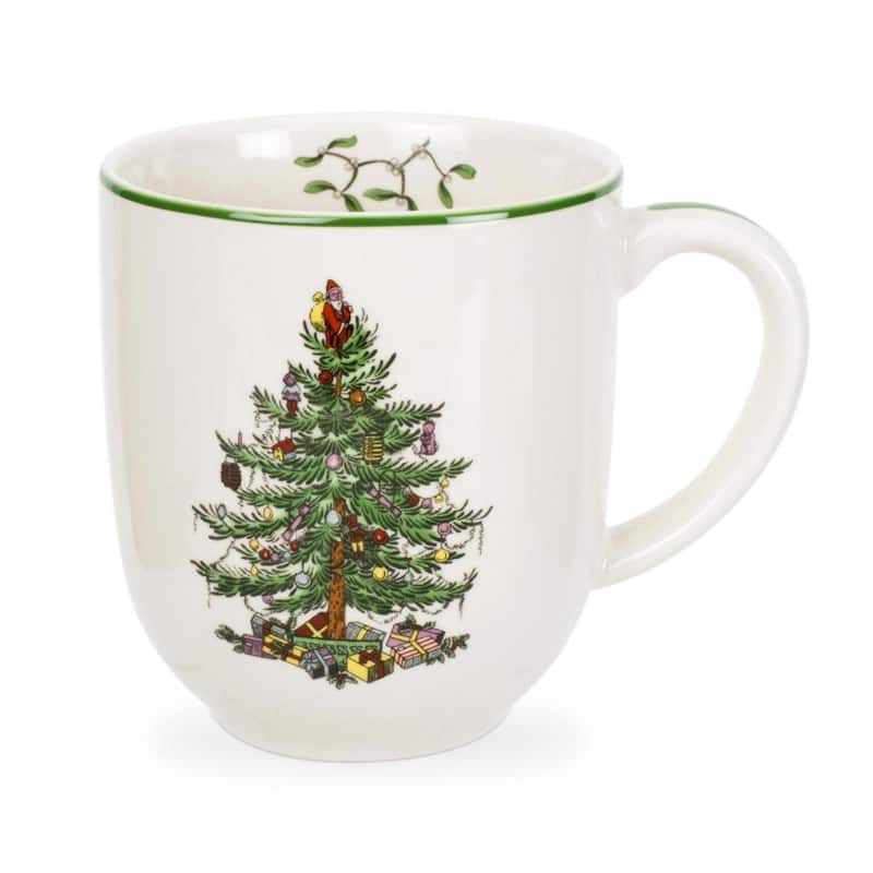 Spode Christmas Tree Cafe Mug - 14 oz