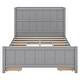 preview thumbnail 29 of 28, Full Storage Bed Frame with Headborad, Drawers, Storage Shelves