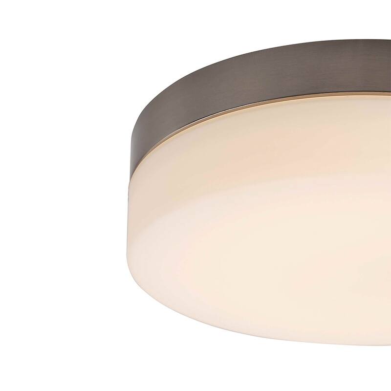 LED Flush Mount Ceiling light in Brushed Nickel