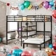 preview thumbnail 1 of 30, Full Over Twin Bunk Bed With Built-in Desk,Shelves And Ladder for Bedroom