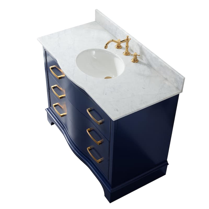 Sudio Design Monroe 42" Bathroom Vanity - 42" Single Sink