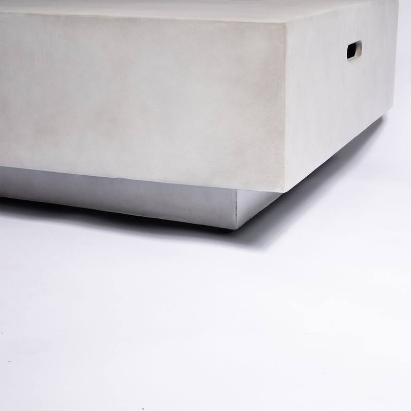 60Inch Concrete Fire Pit Table