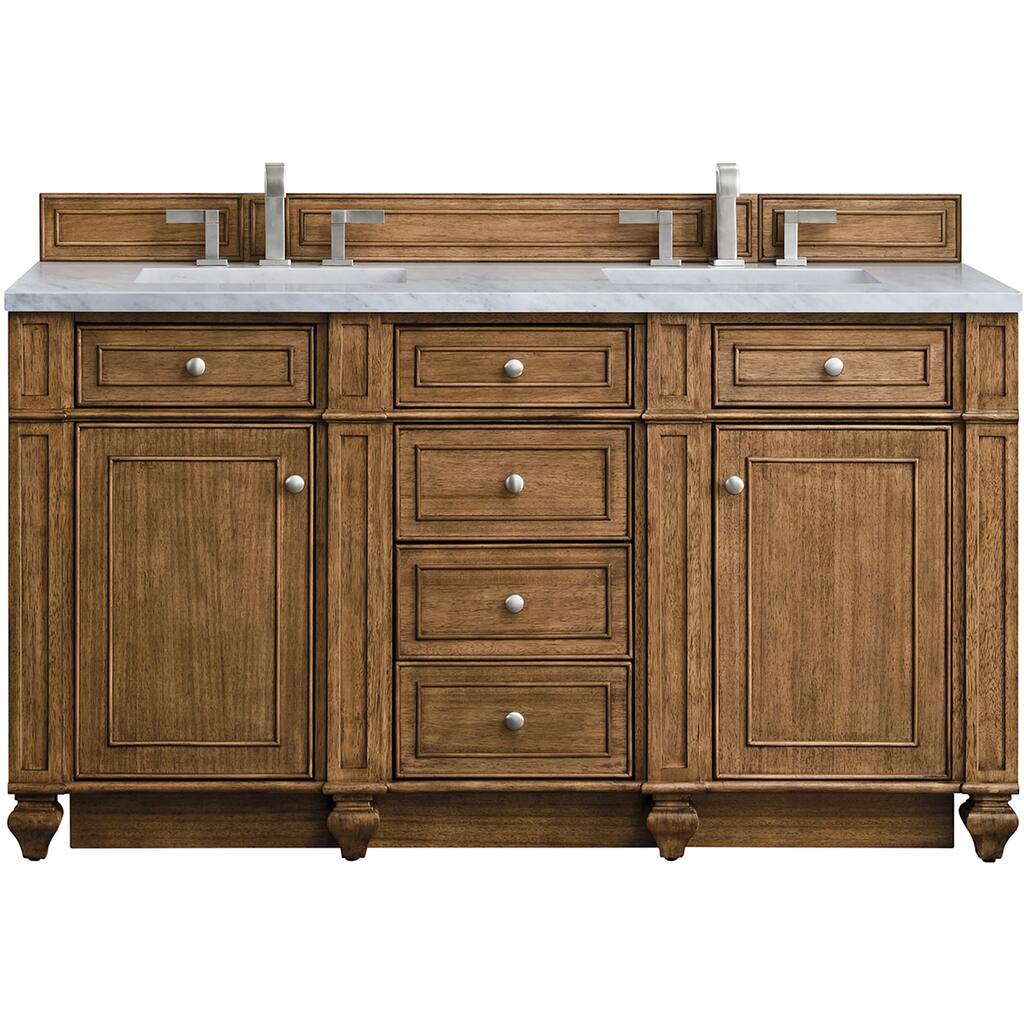 James Martin Vanities 157-V60D-FEJP Bristol 60" Free Standing Double