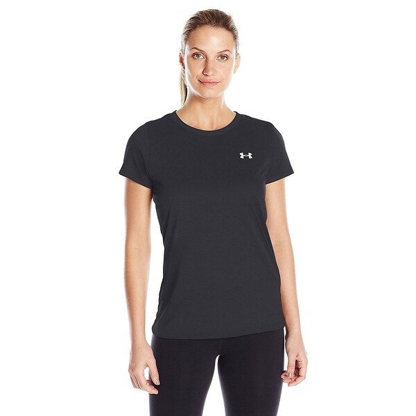 under armour t shirts women black