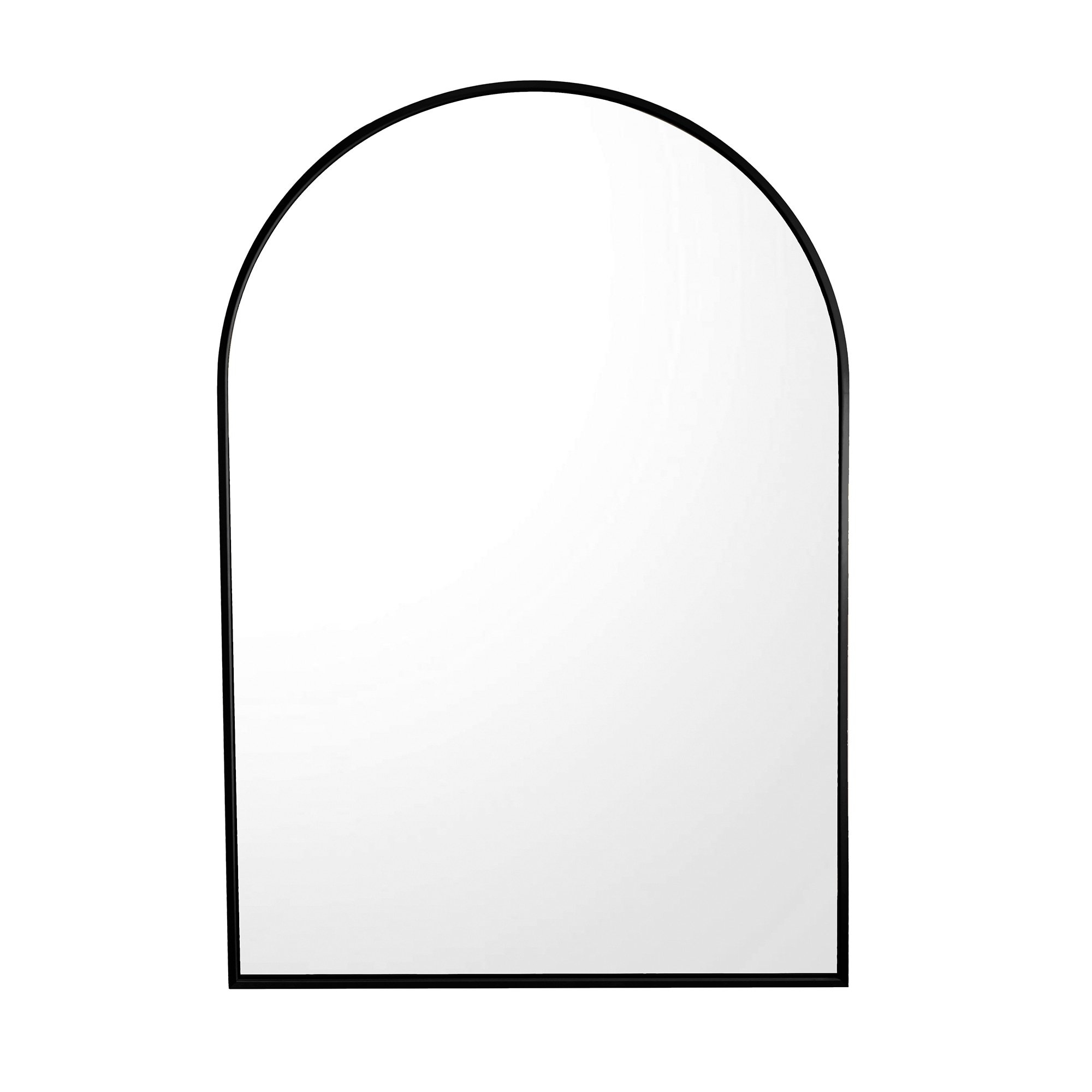 Archie 36 x 24 Inch Arched Wall Mirror for Bedroom, Hanging Mirror for Wall - 36 x 24 Inch