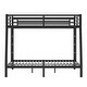 preview thumbnail 8 of 8, Full XL over Queen Metal Bunk Bed for Teens and Adults