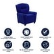 preview thumbnail 6 of 191, Contemporary Kids Recliner with Cup Holder