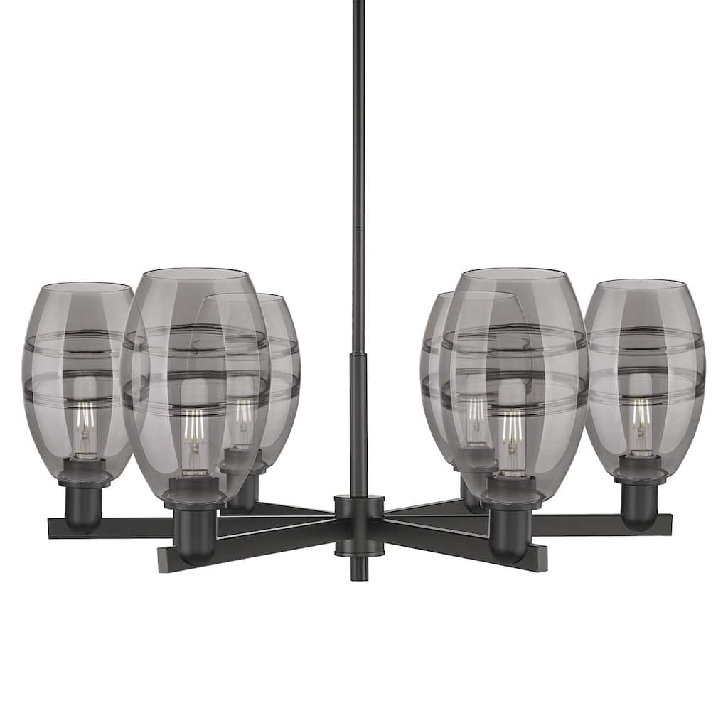 Innovations Lighting 716-6CR-11-36 Vaz Chandelier Vaz 6 Light 36" Wide