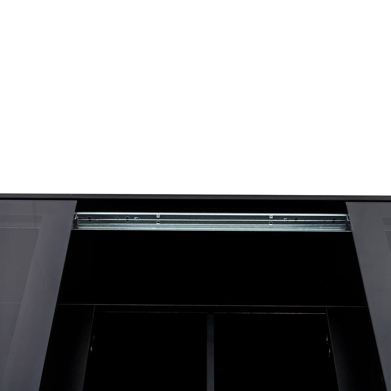 GDF Studio - Belle Modern Coffee Table with Sliding Tabletop and Hidden Storage Compartment