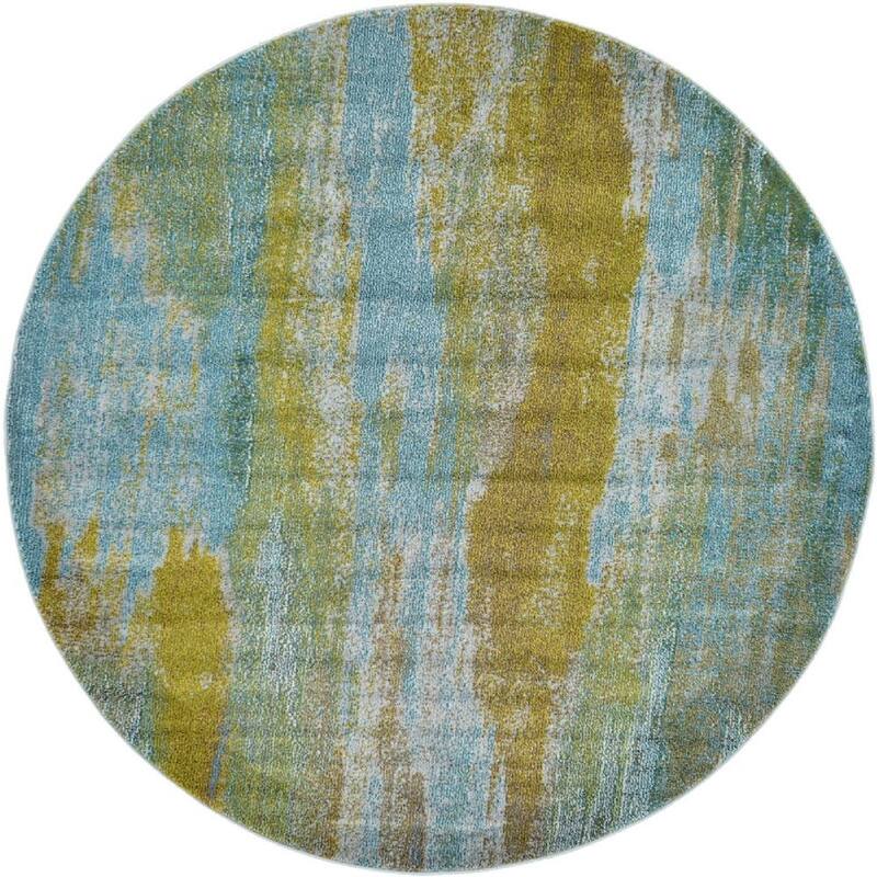 Contemporary Zhale Collection Area Rug