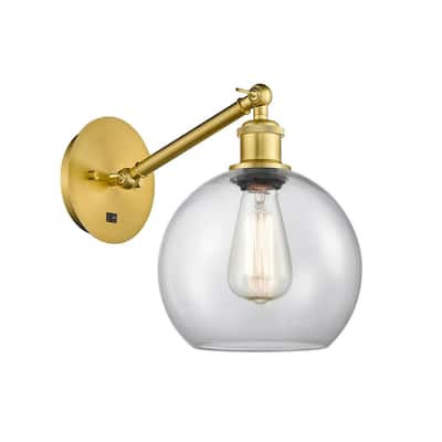 Innovations Lighting 317-1W-14-8 Athens Sconce Athens 14" Tall Wall