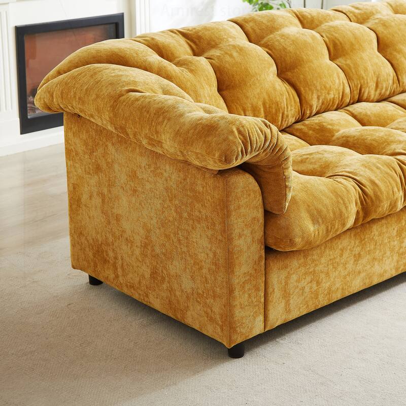 Comfortable Chenille Sofa for Various Spaces, Enhancing Interior Style