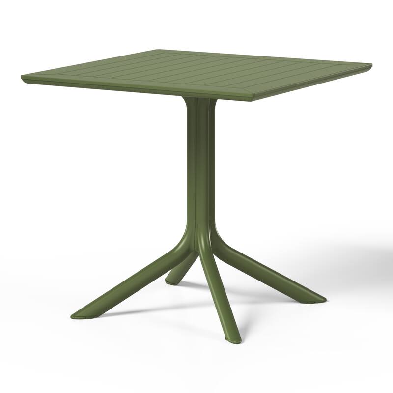 Frond and Form 31.5" Outdoor Square Dining Table