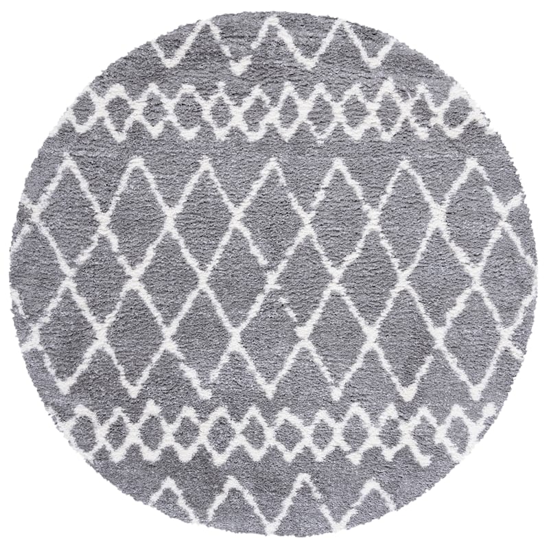 SAFAVIEH Berber Shag Magnisina Moroccan Boho 1.26-inch Thick Rug