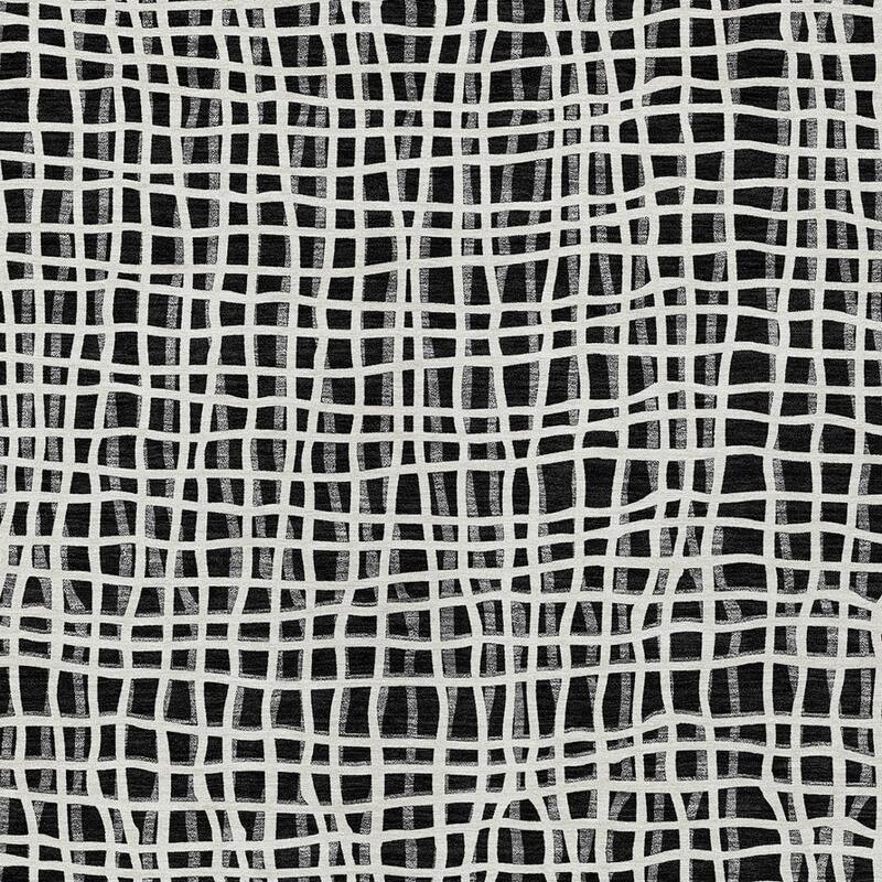 HomeRoots Striped Transitional Rectangle Outdoor Rug