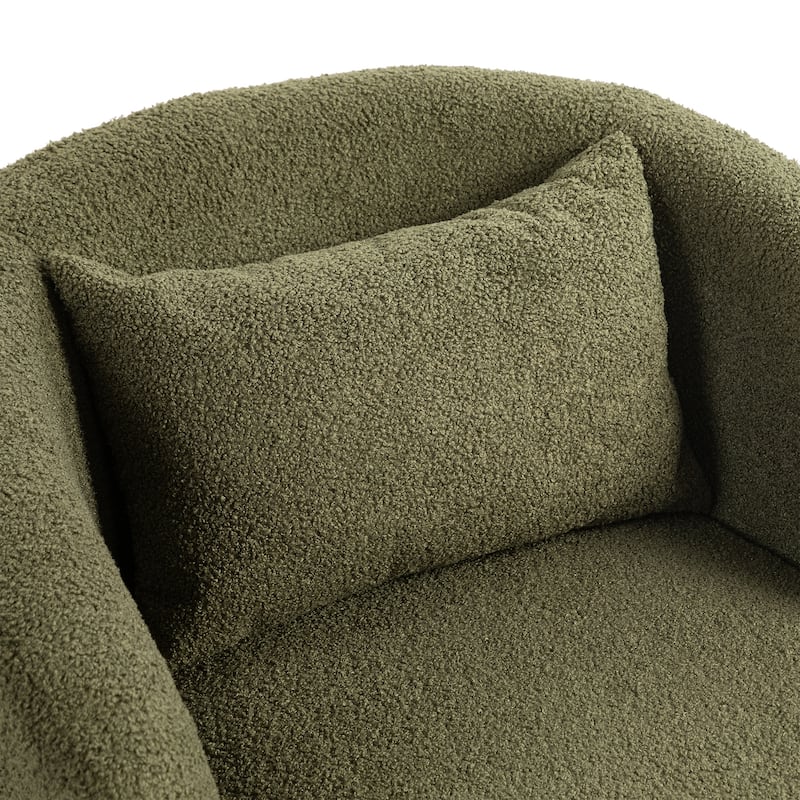 Teddy Swivel Barrel Armchair