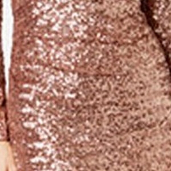 vince camuto rose gold sequin dress