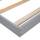 preview thumbnail 11 of 13, Twin House-Shaped Headboard Floor Bed With Handrails, Slats