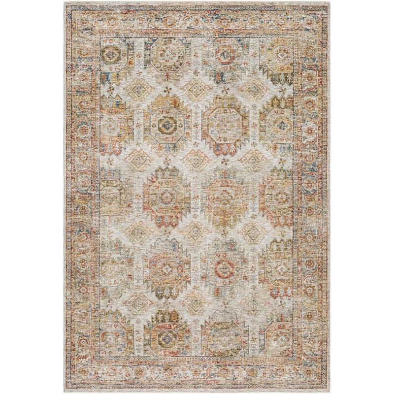Livabliss Transitional Mona Lisa Medallion Area Rug