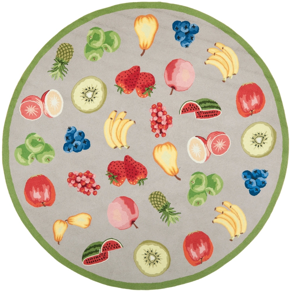 SAFAVIEH Handmade Chelsea Sefkije French Country Fruit Wool Rug