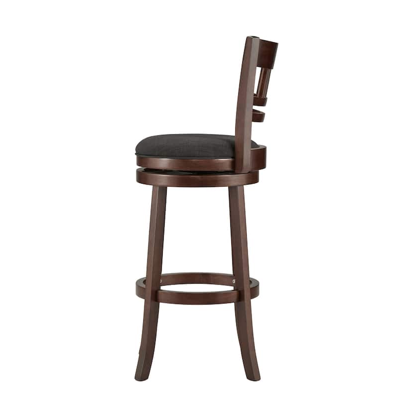 Verona Swivel 29-inch High Back Bar Stool by iNSPIRE Q Classic