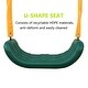preview thumbnail 7 of 7, 4-in-1 Outdoor Kids Swing Sets w/2 Swings, 1 Glider and 1 Slide