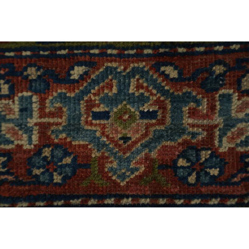 Hand Knotted Oriental 100% Wool Carpet Traditional Medallion Beige & Ivories Sultanabad Area Rug - 11' 9'' X 8' 4''