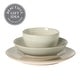 preview thumbnail 29 of 59, Gibson Home Stonebury 16 Piece Plates and Bowls - Handpainted Stoneware Dinnerware Set - Service for 4