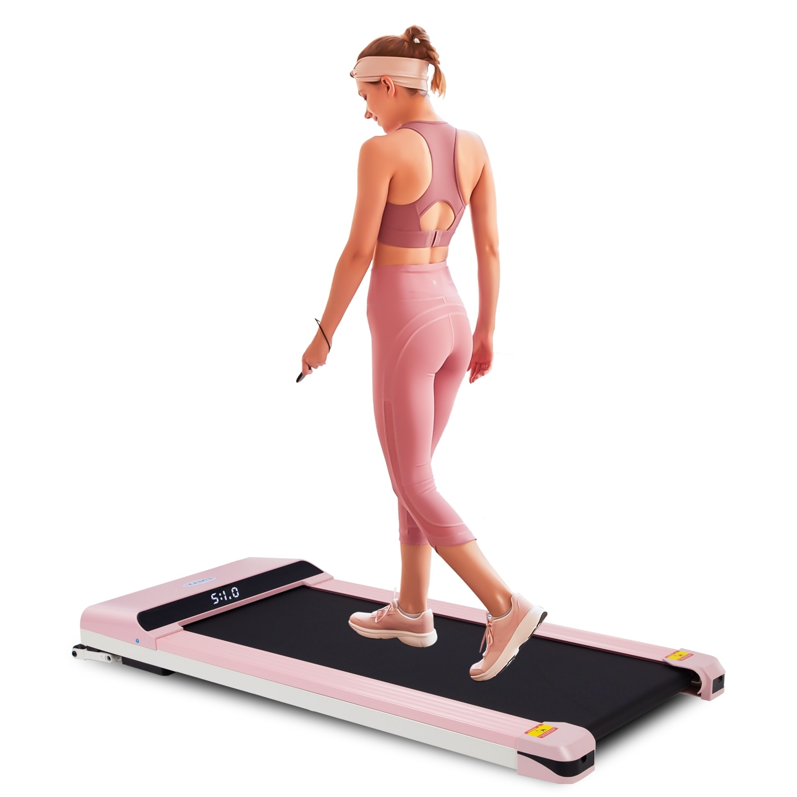 Pink treadmill on sale