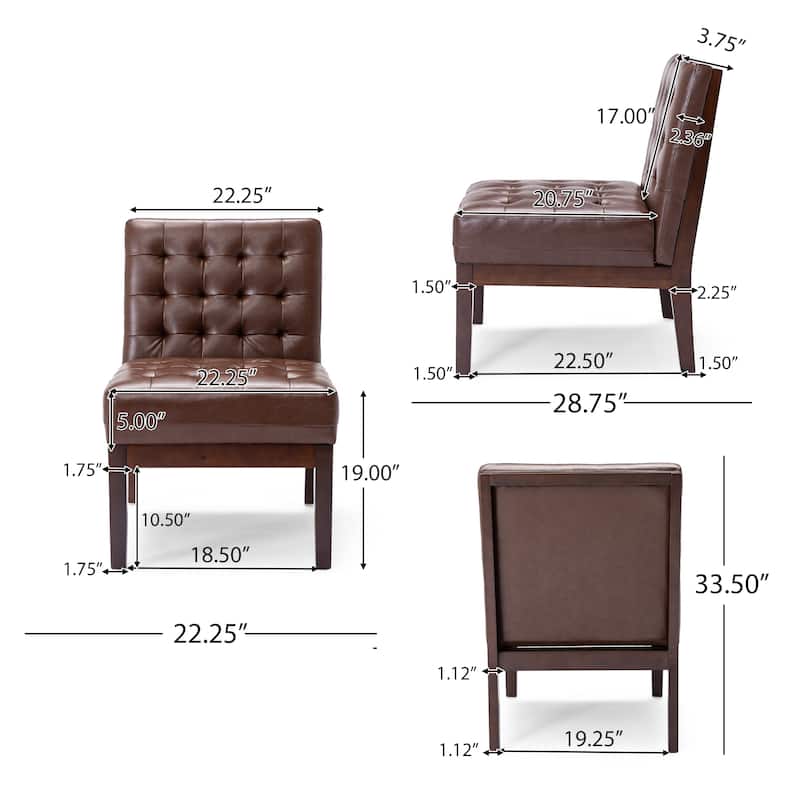 Uintah Tufted Accent Chair by Christopher Knight Home