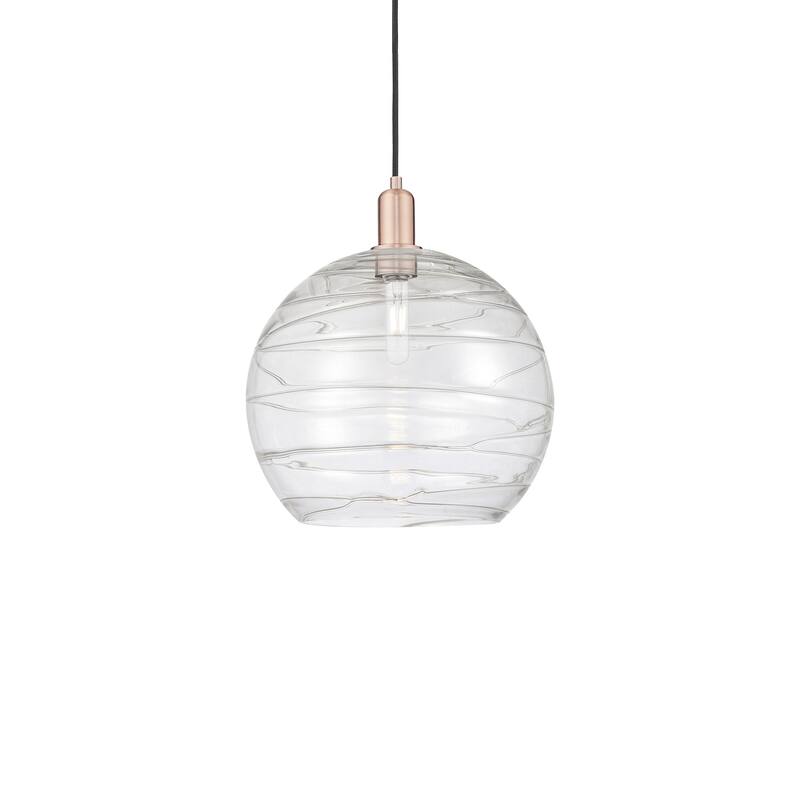 Innovations Lighting 716-1P-18-14 Athens Pendant Athens 14" Wide - Antique Copper / Seedy