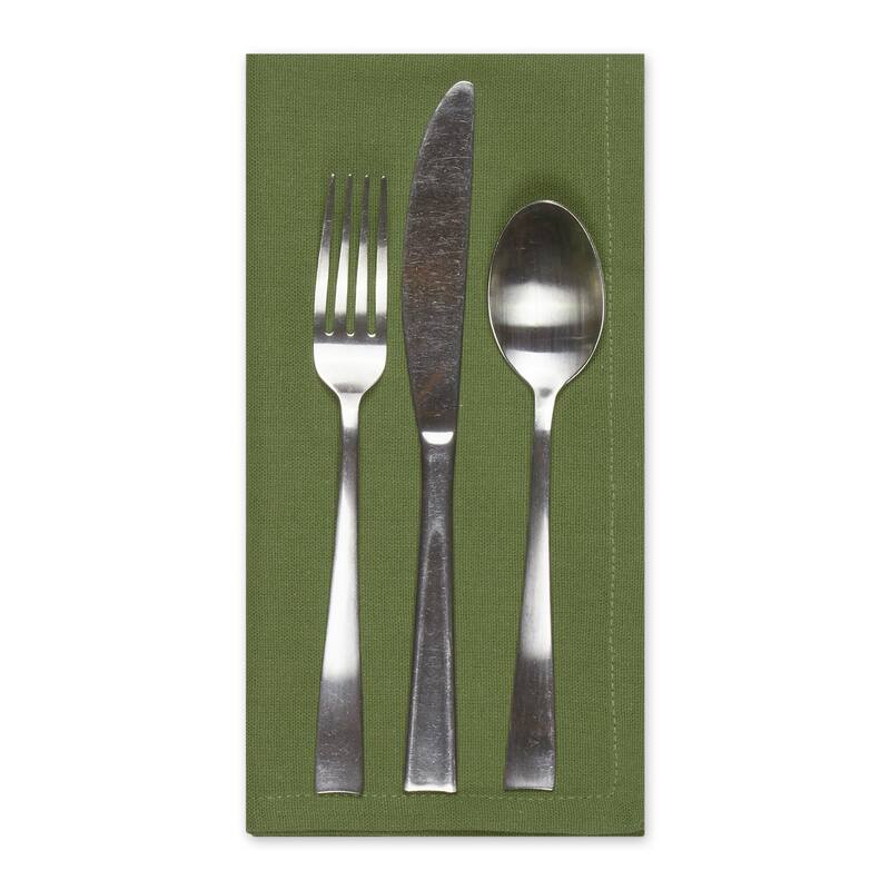 DII Solid Cotton Napkin Set/6