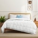 preview thumbnail 17 of 20, Luxurious Lightweight Cooling Down Bed Blanket, Summer Breathable Comforter for Hot Sleeper 108" x 90" - White