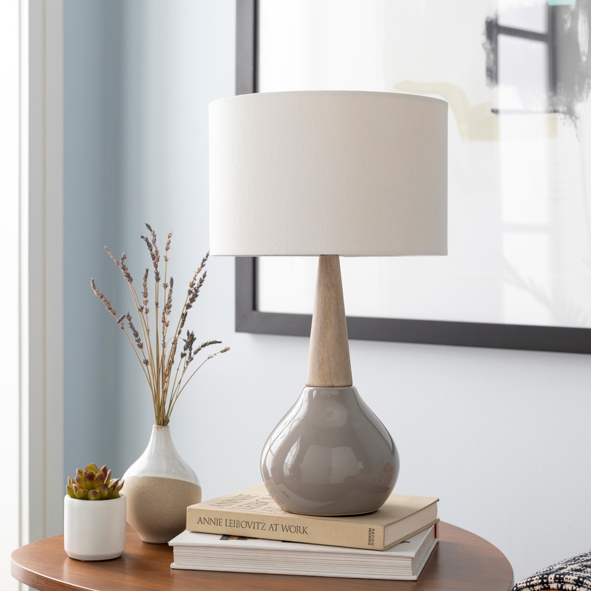 Scotia Table Lamp AllModern Base Color Medium Gray