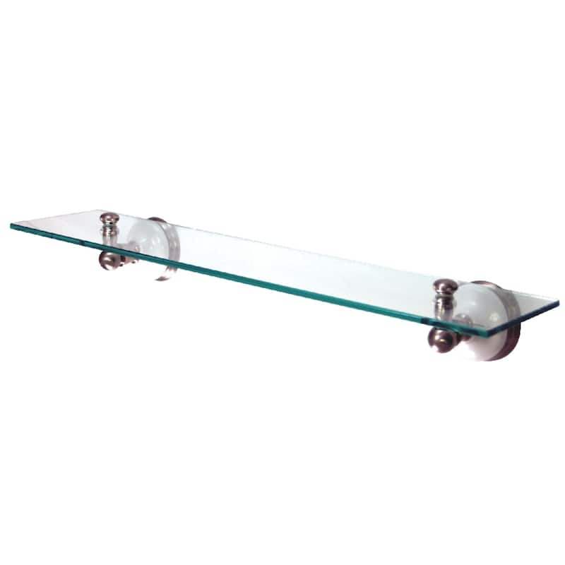 Victorian Glass Shelf - Grey - Grey