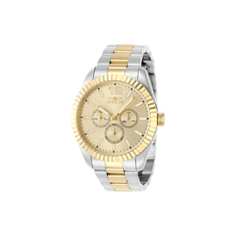 Invicta Men's 49518 Specialty Quartz Chronograph Gold Dial Watch