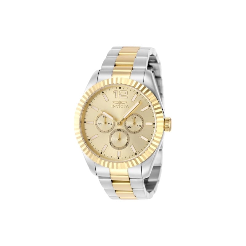 Invicta Men's 49518 Specialty Quartz Chronograph Gold Dial Watch