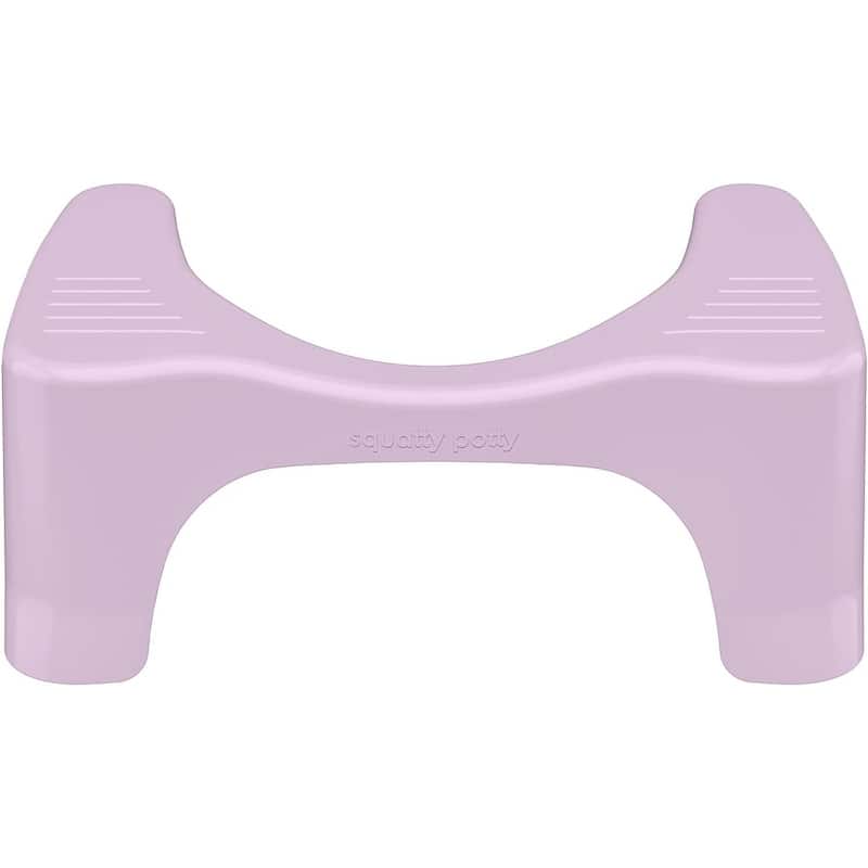 Squatty Potty The Original Bathroom Toilet Stool, 7 Inch Curve Lightweight with Sleek and Modern Design, Pink