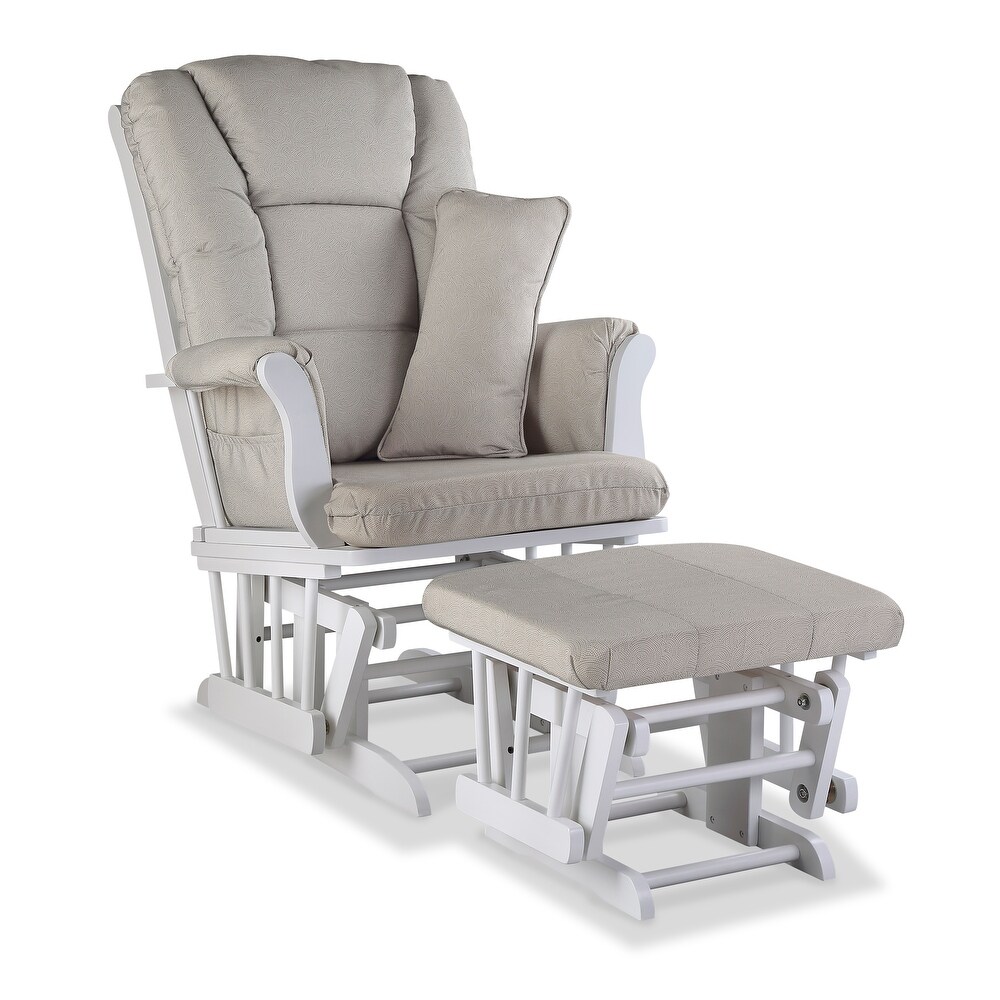 dover glider and ottoman set