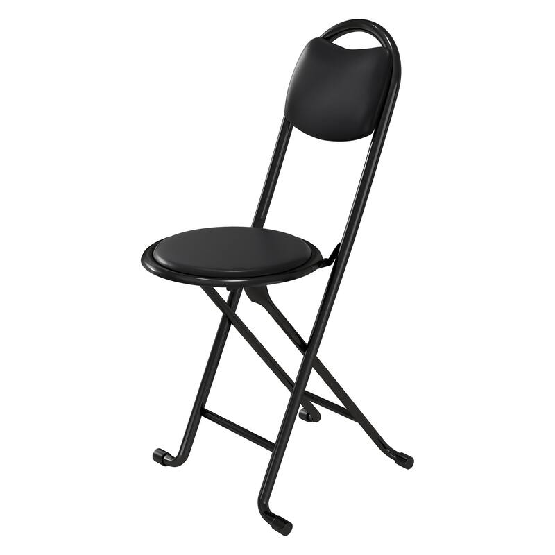 2Pcs/4Pcs Cushioned Padded Folding Stool with Back for Kitchen