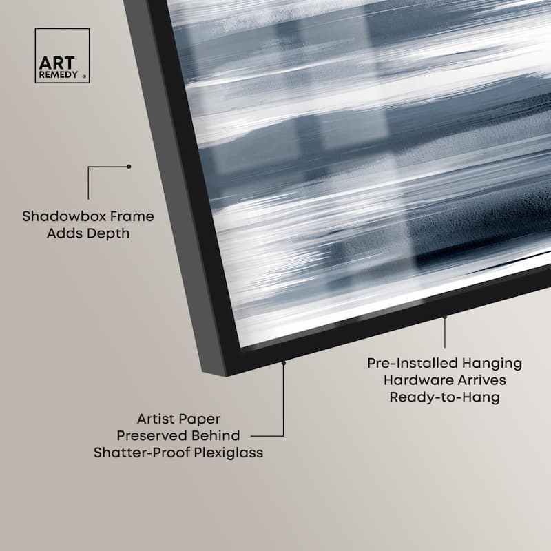 Blue Mirage Shadowbox by Art Remedy