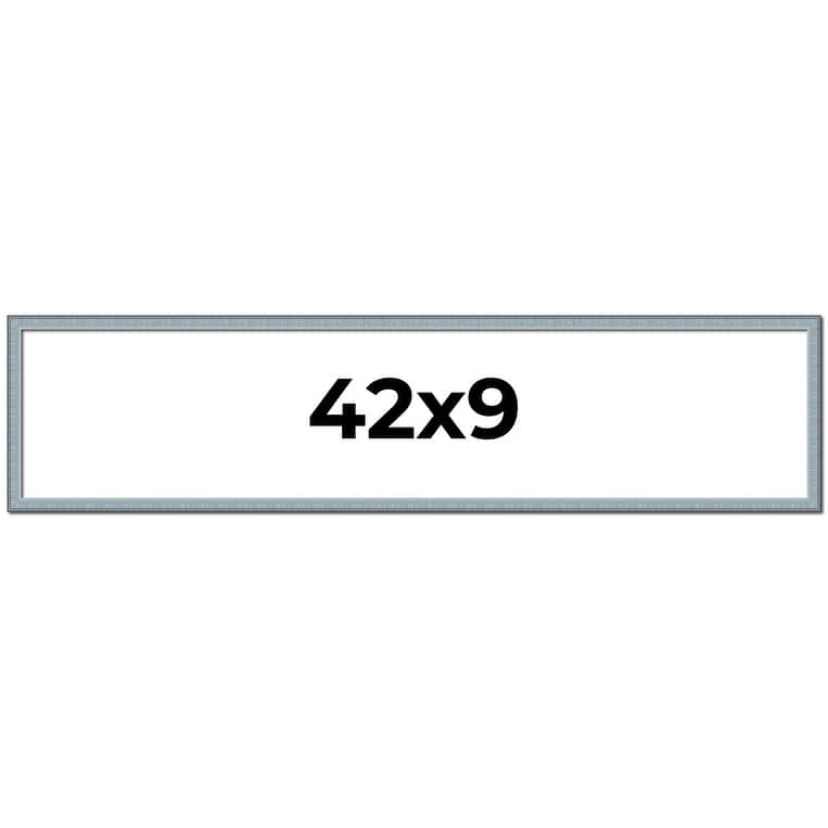 42x9 Frame Rustic Sky Blue Solid Wood Picture Frame | 0.75 Inch