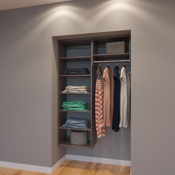 Shop Modular Closets 4 Ft Closet Organizer System 48 inch Style E