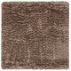 preview thumbnail 27 of 68, SAFAVIEH Polar Shag Bibi Glam Solid 3-inch Extra Thick Rug 4' x 4' Square - Mushroom