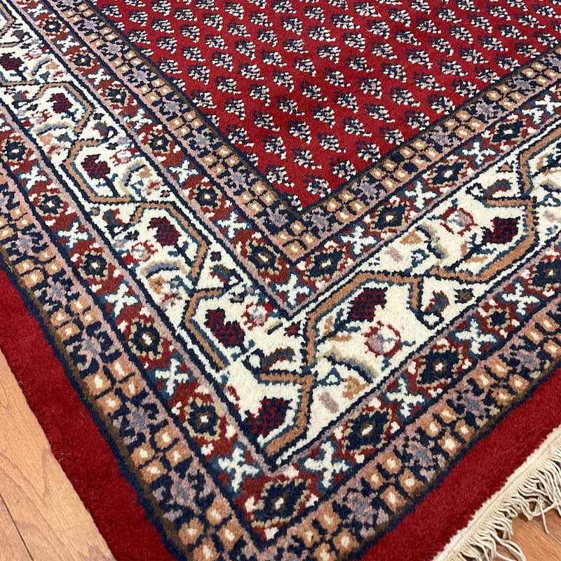 HERAT ORIENTAL Handmade Mir Wool Rug - 5'8 x 8'1