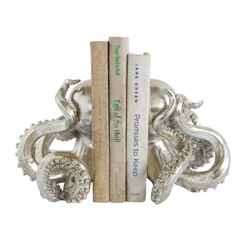 Decorative Resin Octopus Bookends